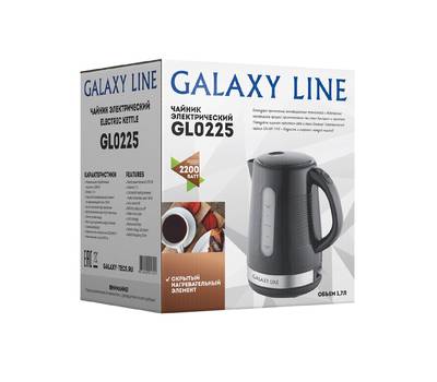 Чайник электрический Galaxy LINE GL 0225 ЧЕРНЫЙ