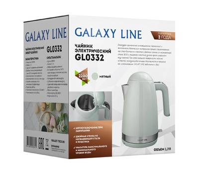 Чайник электрический Galaxy LINE GL 0332 МЯТНЫЙ