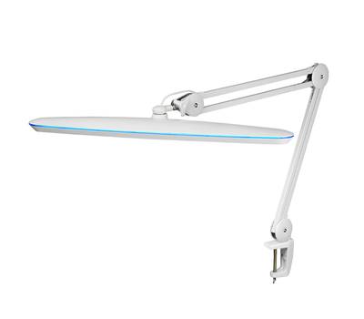Лампа REXANT настольная "Blue Stream" 117 SMD LED, диммер (4 уровня), белая 31-0409