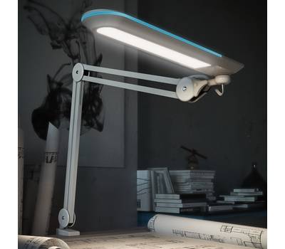 Лампа REXANT настольная «Blue Stream», 60 SMD LED, белая 31-0407