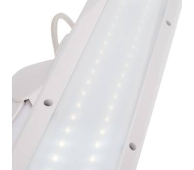 Лампа REXANT настольная бестеневая , струбцина, «ECO light», 84 SMD LED, сенсорный диммер, белая 31-