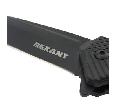 Нож складной REXANT Black Spear 12-4909-2