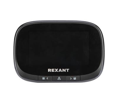 Глазок REXANT Видео дверной (DV-115) с цветным LCD-дисплеем 4.3" с функцией записи фото/видео по дви