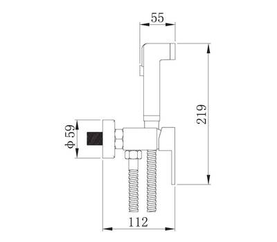 Смеситель для душа Potato P20261