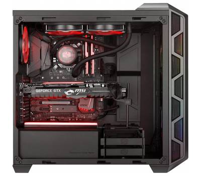 Корпус системного блока Cooler Master MasterCase H500 Iron Grey ARGB