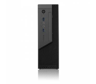 Корпус системного блока Foxconn FL-RS02BLK-FX250T mITX 250W TFX, 2xUSB3.0, Black/Black Trim, cord