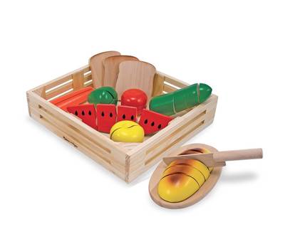 Детский игровой набор Melissa&Doug Готовь и играй Н-р порезанных продуктов 487M