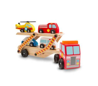 Детский игровой набор Melissa&Doug Погрузчик-Службы спасения 4610