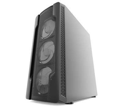 Корпус системного блока Powercase CMIXB-F4 Mistral X4 Mesh, Tempered Glass, 4x 120mm fan, чёрный, A