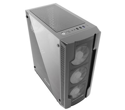 Корпус системного блока Powercase CMIXB-F4 Mistral X4 Mesh, Tempered Glass, 4x 120mm fan, чёрный, A