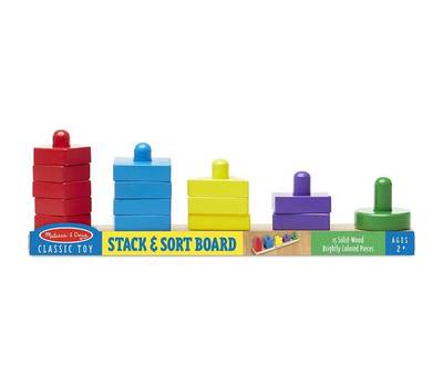 Развивающая игрушка Melissa&Doug Пирамидки на доске 379