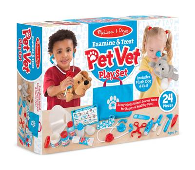 Детский игровой набор Melissa&Doug Pet Vet (набор ветеринара) 8520