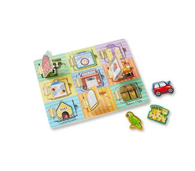 Развивающая игрушка Melissa&Doug Магнитные игры Доска Прятать и искать 474