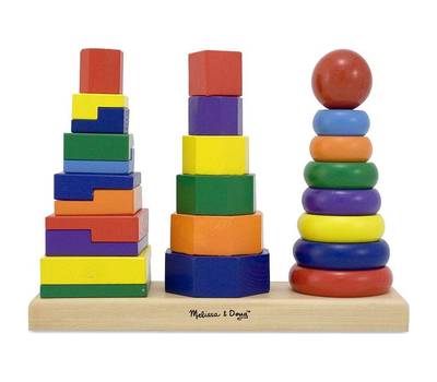 Развивающая игрушка Melissa&Doug Геометрическая пирамидка 567M