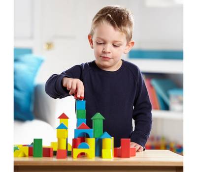 Развивающая игрушка Melissa&Doug Набор цветных блоков (100 дет.) 481M