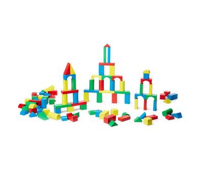 Развивающая игрушка Melissa&Doug Набор цветных блоков (100 дет.) 481M