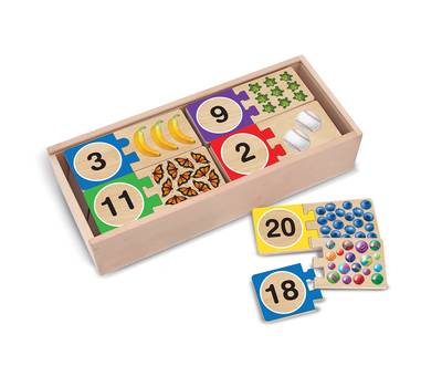 Развивающая игрушка Melissa&Doug Первые навыки Проверь себя - Цифры 2542