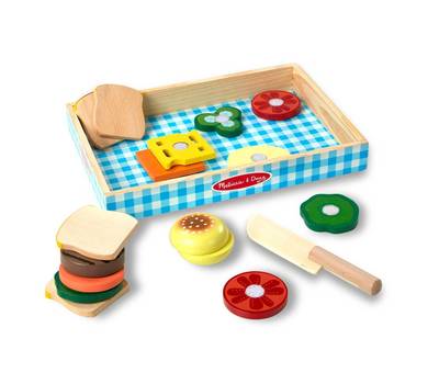 Детский игровой набор Melissa&Doug Готовь и играй Делаем сэндвич 513M