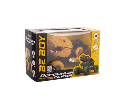 Машинка на радиоуправлении BEBOY IT108799 Динозавр желтый