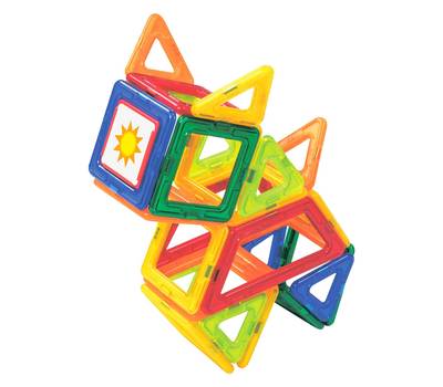 Конструктор BRAUBERG BIG MAGNETIC BLOCKS-42, 42 детали, BRAUBERG KIDS, 663846