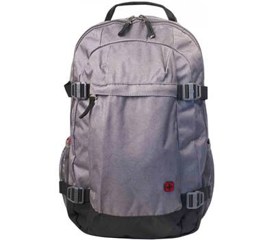 Рюкзак WENGER 16'', серый, 33x28x46 см, 28 л