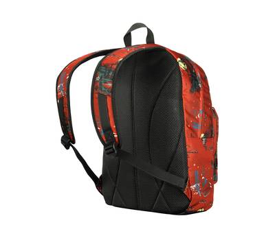 Рюкзак WENGER Crango 16'', оранжевый с рисунком, 31x17x46 см, 24 л