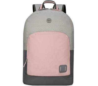 Рюкзак WENGER Next Crango 16", серый/розовый, 33х22х46 см, 27 л