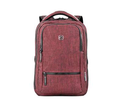 Рюкзак WENGER Urban Contemporary 14'', бордовый, 26x19x41 см, 14 л