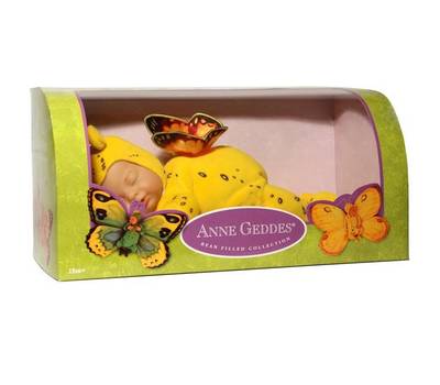 Кукла Ovation Anne Geddes 12" детки-бабочки (желтые) (Престиж)