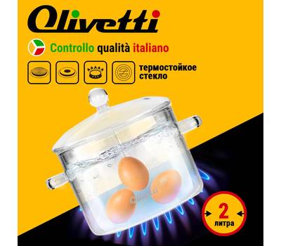Кастрюля с крышкой Olivetti CSG02