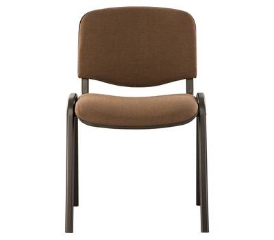 Офисное кресло BRABIX Iso CF-005, черный каркас, ткань коричневая