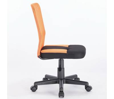 Офисное кресло BRABIX Smart MG-313, без подлокотников, черное/оранжевое
