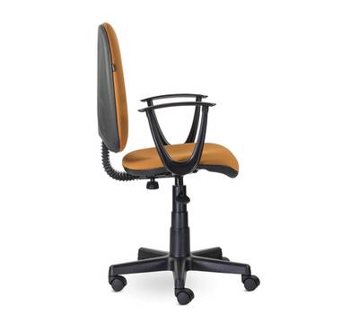 Офисное кресло BRABIX Prestige Start MG-312, эргономичная спинка, ткань, оранжевое
