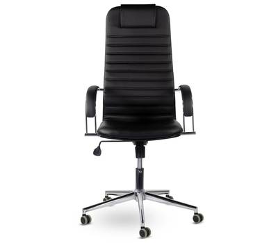 Офисное кресло BRABIX Pilot EX-610 CH, хром, кожзам, черное