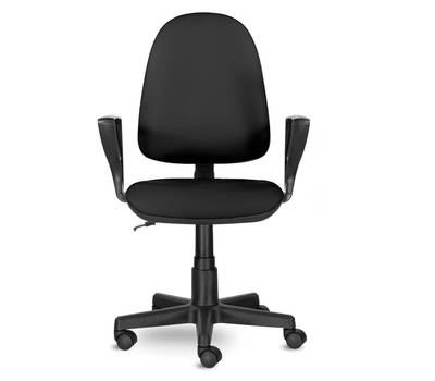 Офисное кресло BRABIX Prestige Ergo MG-311, регулируемая эргономичная спинка, кожзам, черное