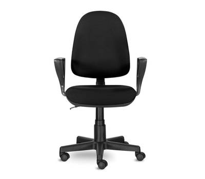 Офисное кресло BRABIX Prestige Ergo MG-311, регулируемая эргономичная спинка, ткань, черное