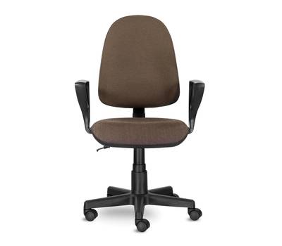 Офисное кресло BRABIX Prestige Ergo MG-311, регулируемая эргономичная спинка, ткань, коричневое