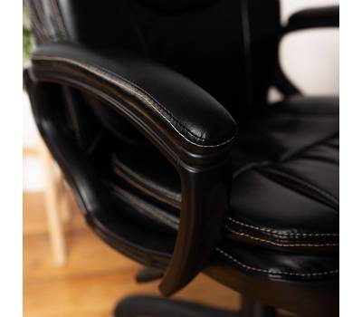 Офисное кресло BRABIX Trend EX-568, экокожа, черное