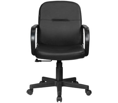 Офисное кресло BRABIX Top MG-333, с подлокотниками, кожзам, черное