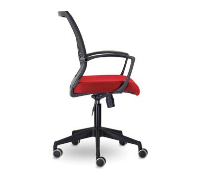 Офисное кресло BRABIX Wings MG-309, пластик черный, сетка, черное/красное