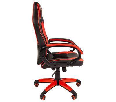 Офисное кресло BRABIX "Blaze GM-162", TW/экокожа, черное/красное, 532580, 7083508