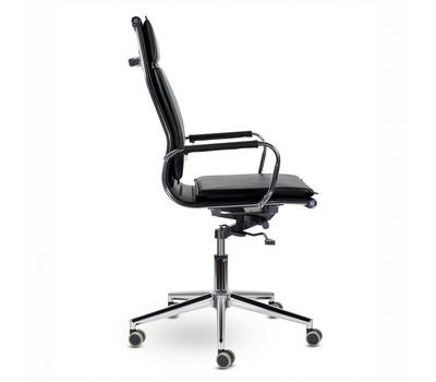 Офисное кресло BRABIX PREMIUM "Kayman EX-532", экокожа, хром, черное, 532543