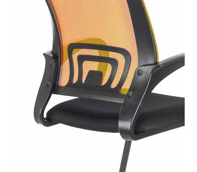 Офисное кресло BRABIX "Fly CF-100", оранжевое/черное, 532088