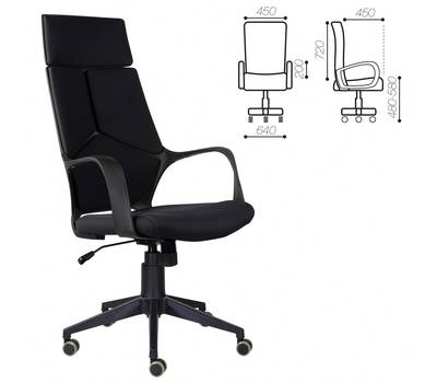 Офисное кресло BRABIX PREMIUM "Prime EX-515", ткань, черное, 532547