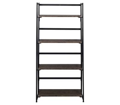 Стеллаж BRABIX LOFT SH-001", 600х300х1250 мм, складной, цвет морёный дуб, 641228