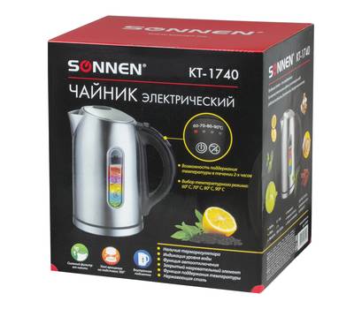 Чайник электрический SONNEN 453 421