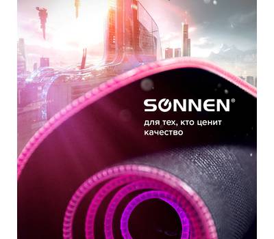 Коврик для мыши SONNEN (RGB) "CHAMELEON", 800x300х4 мм, 513614