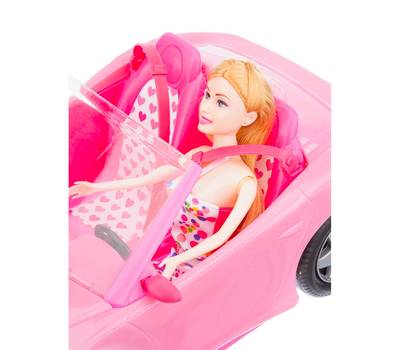 Игровой набор GIRL'S CLUB Машинка с куклой IT107466 вело., аксесс.
