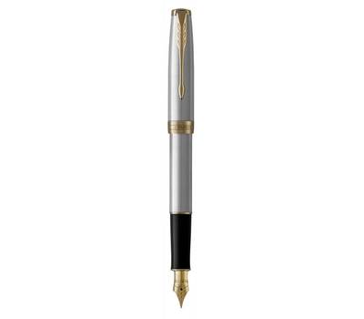 Ручка перьевая PARKER Sonnet Core F527, Stainless Steel GT F