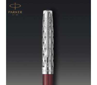 Ручка шариковая PARKER Sonnet Premium K537, Metal Red CT